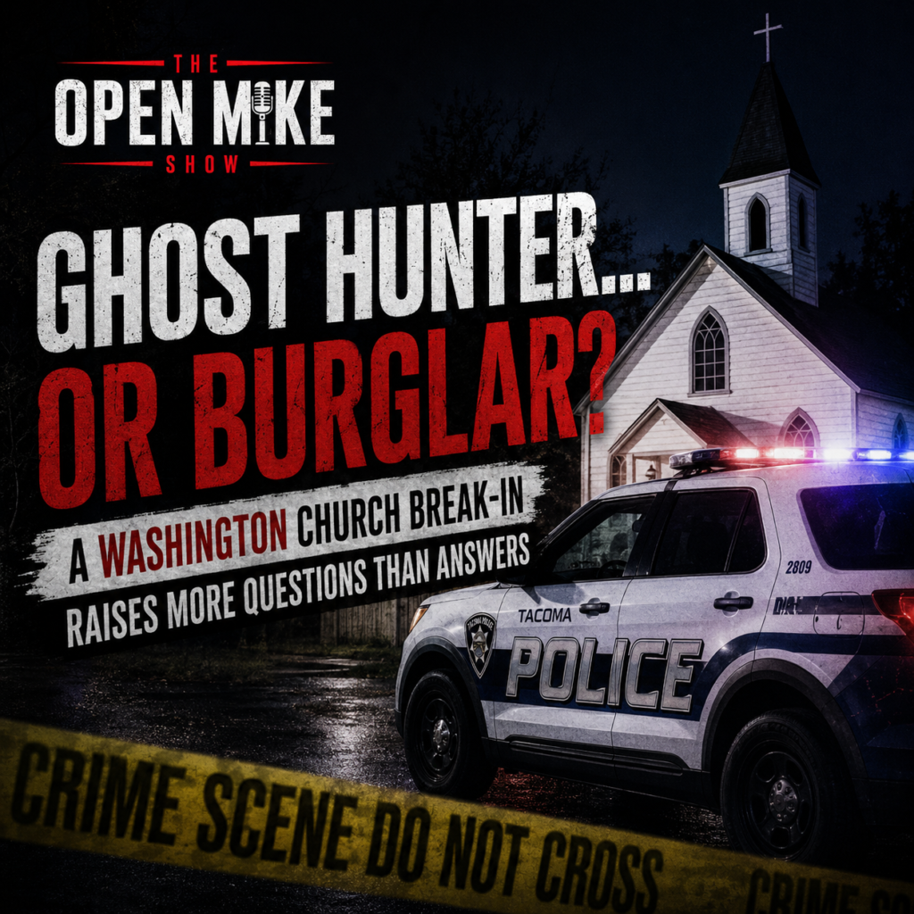 Ghost Hunter… or Burglar? A Washington Church Break-In Raises More Questions Than Answers