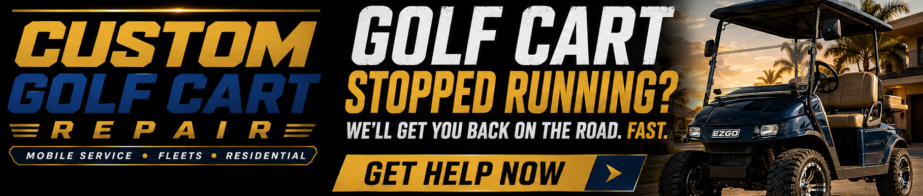 Custom Golf Cart Repair